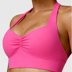 Quick drying beautiful back yoga clothes bra tight fitness vest running shockproof sports underwear