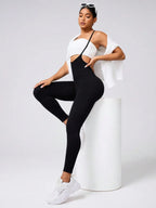Crisscross Spaghetti Strap Jumpsuit
